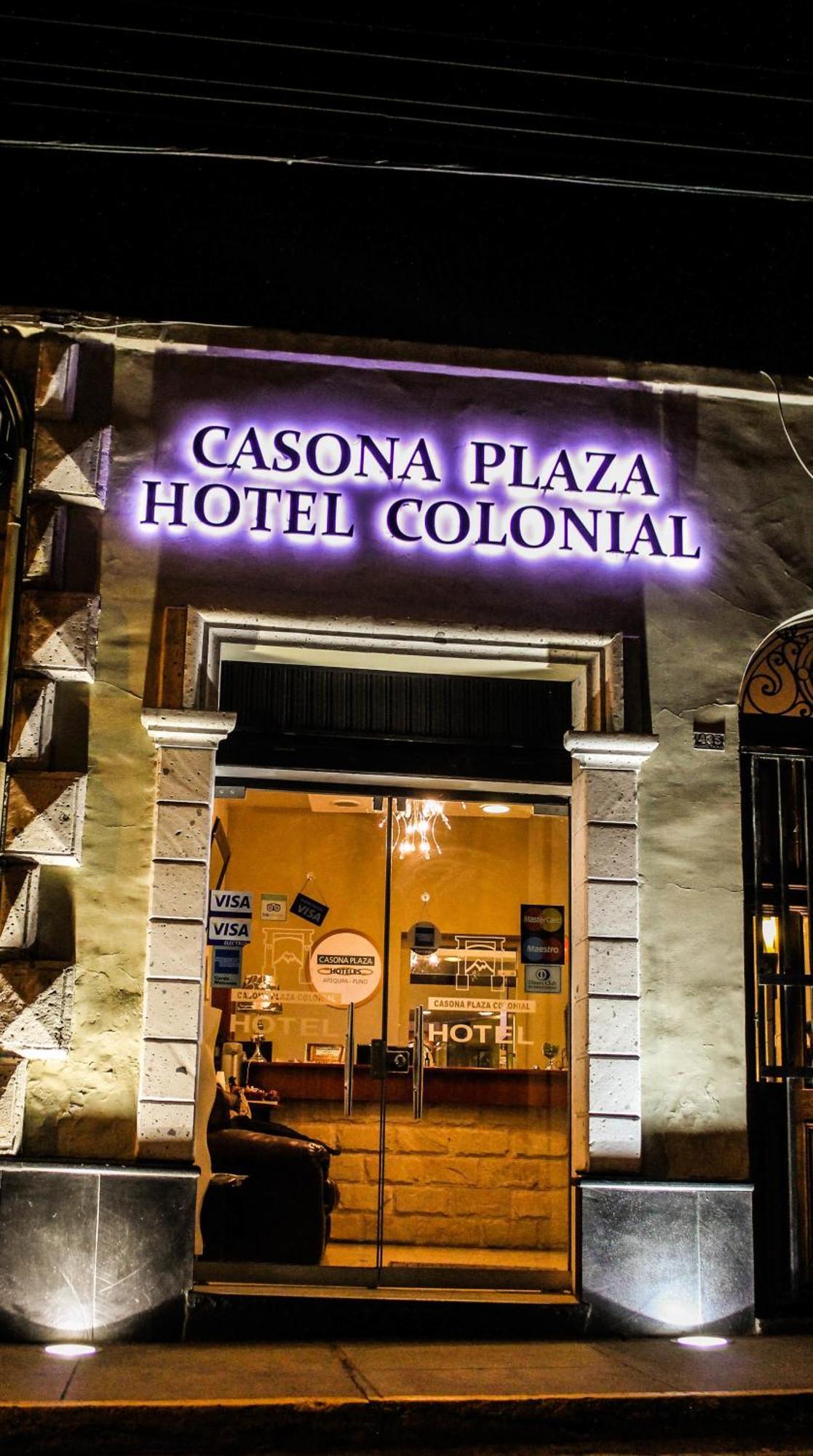 Casona Plaza Hotel Colonial Arequipa Exterior photo
